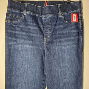 NWT Spanx Ankle Skinny Jeans Midnight Shade Size 2X